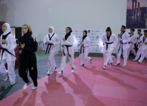 من تدريبات المنتخبات الأردنية