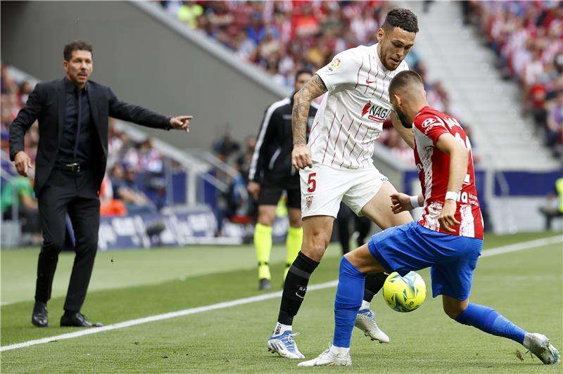 MADRID, Spain: Atletico Madrid vs Sevilla FC