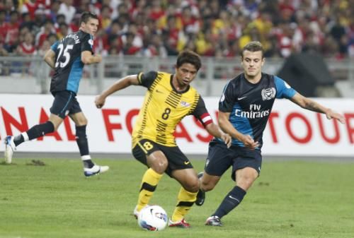 صورة من المباراة