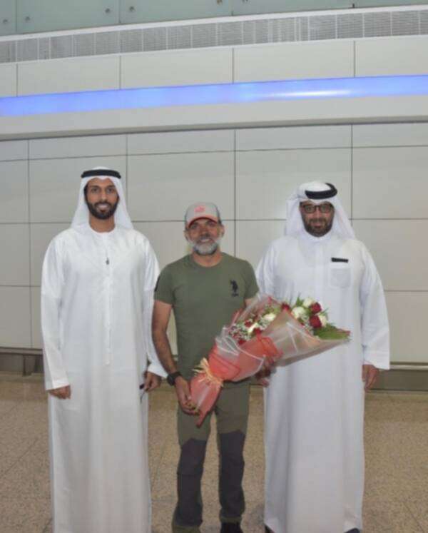 من استقبال المعمري