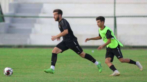 من تدريبات منتخب الأردن استعدادا للمباراة