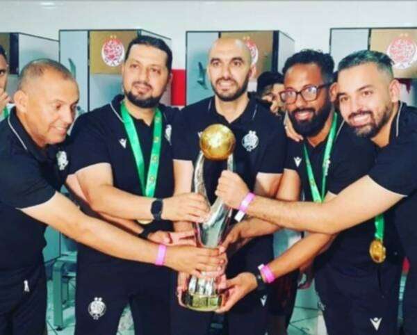 الركراكي وجهازه المعاون