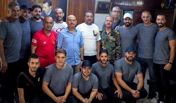 اجتماع نادي الجيش السوري