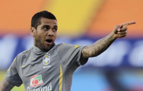 اللاعب البرازيلي داني ألفيش 