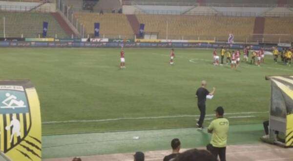 جانب من المباراة