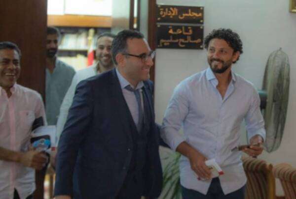 محمد الدماطي وحسام غالي