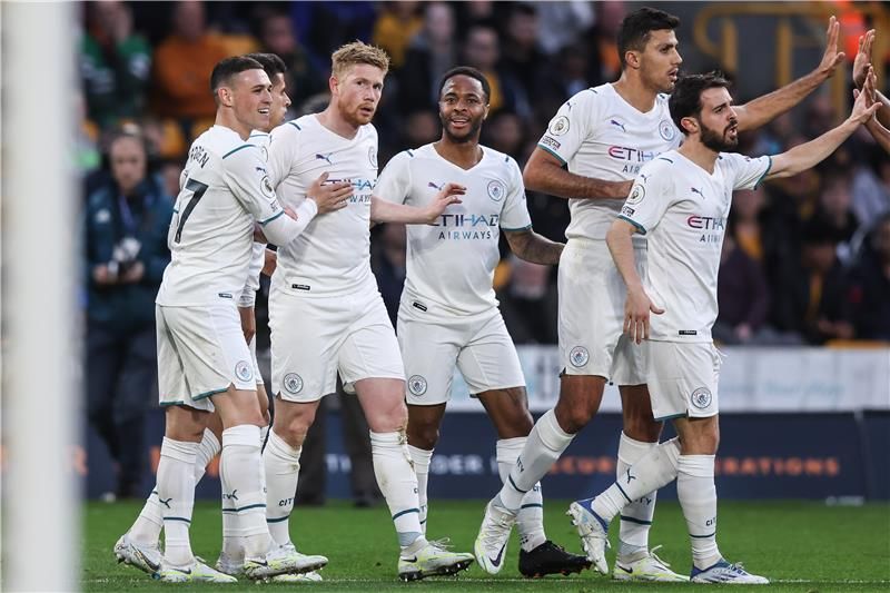 لاعبو مانشستر سيتي