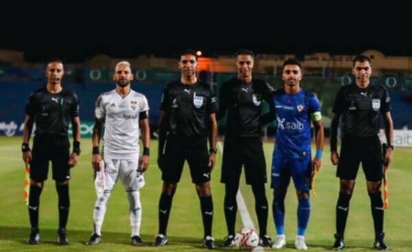 جانب من المباراة