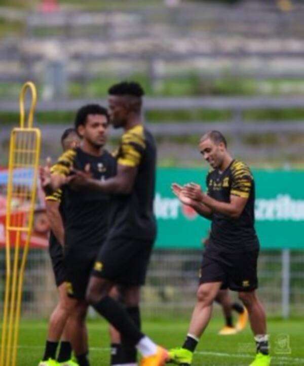 جانب من التدريبات