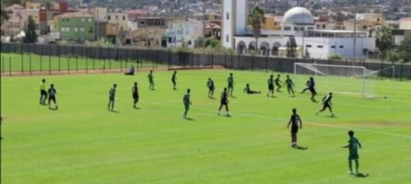 جانب من المباراة