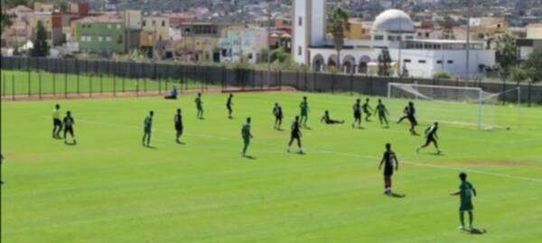 جانب من المباراة