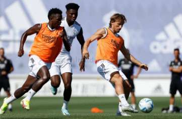 من مران ريال مدريد