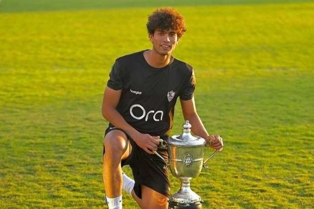 محمد خضري لاعب وسط الزمالك