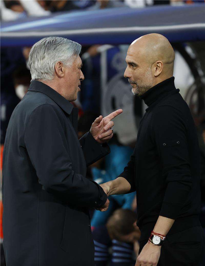 أنشيلوتي وجوارديولا