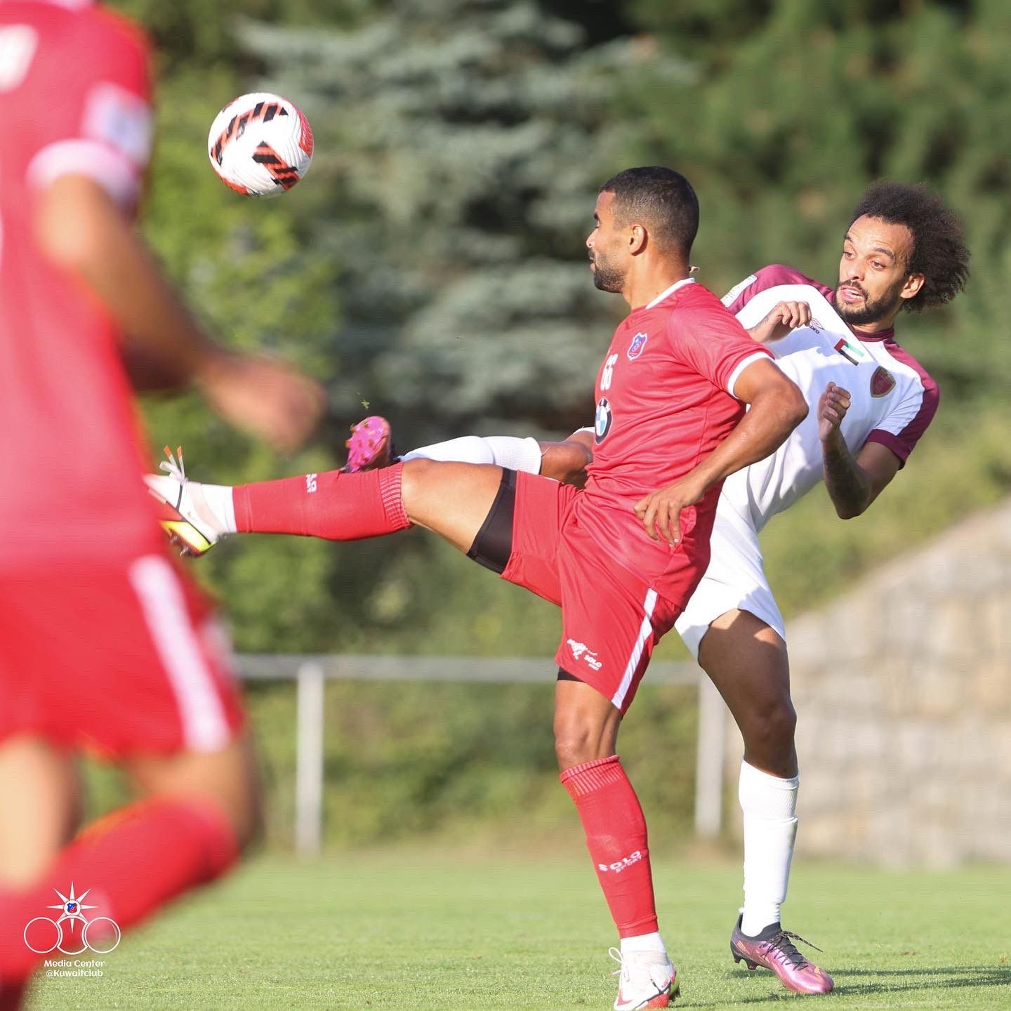 جانب من المباراة