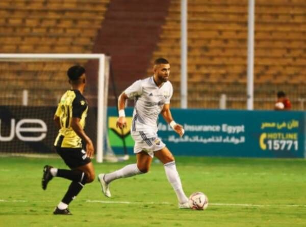 من لقاء الجونة والمقاولون