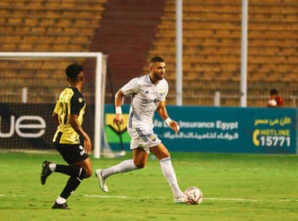 من لقاء الجونة والمقاولون