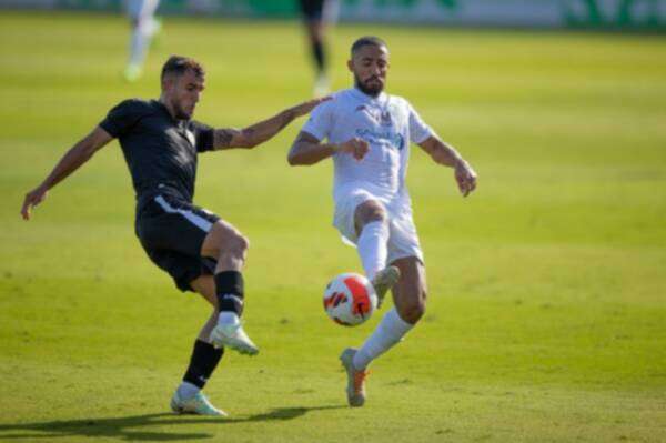 جانب من المباراة