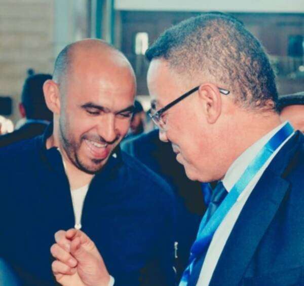 فوزي لقجع ووليد الركراكي