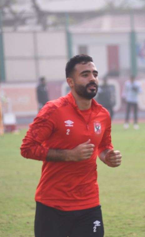 محمود وحيد لاعب الأهلي