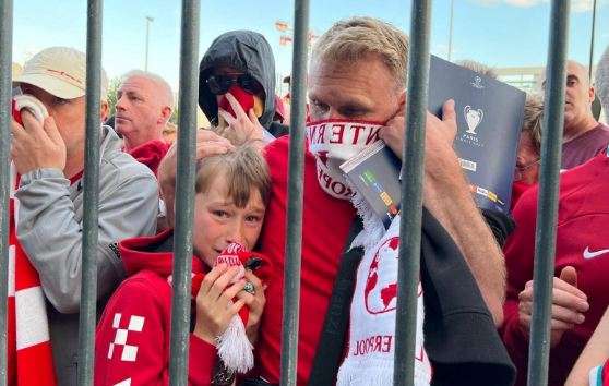 حسرة جمهور ليفربول في النهائي