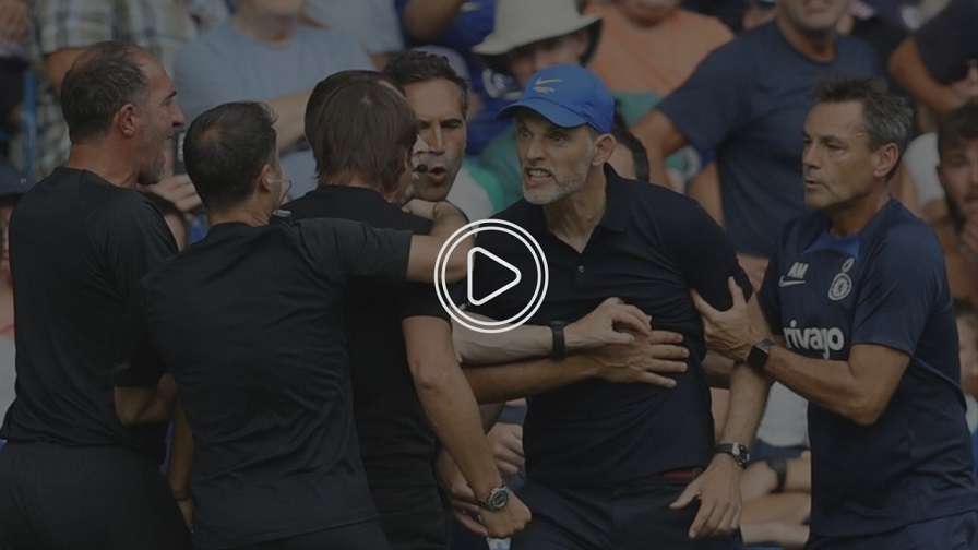 توخيل وكونتي خلال الشجار