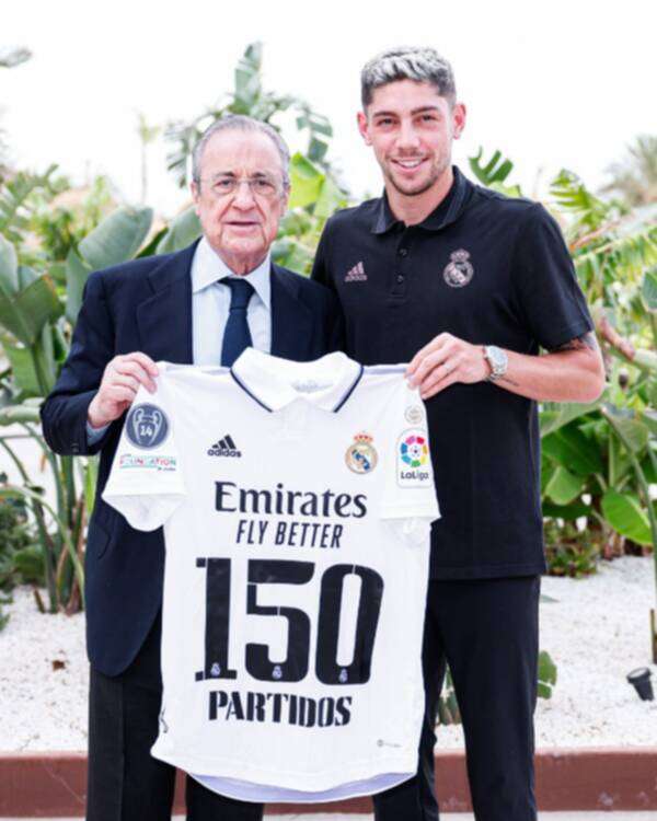 فالفيردي مع رئيس الريال