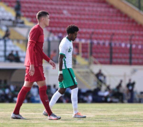 جانب من المباراة