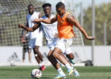 من مران ريال مدريد