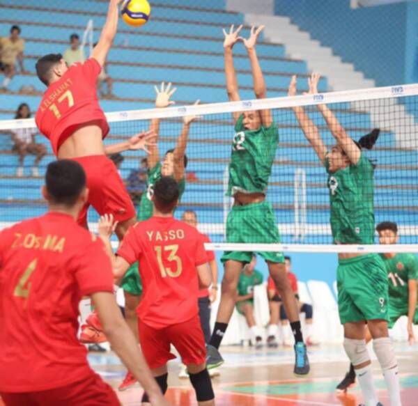 جانب من المباراة