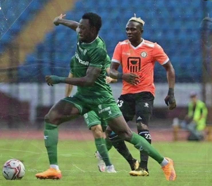 جانب من المباراة