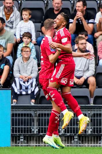 من المباراة