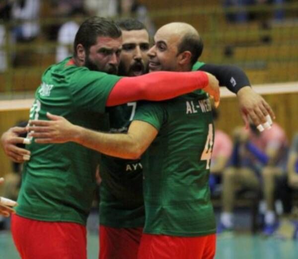 فرحة لاعبي الوحدات بالفوز