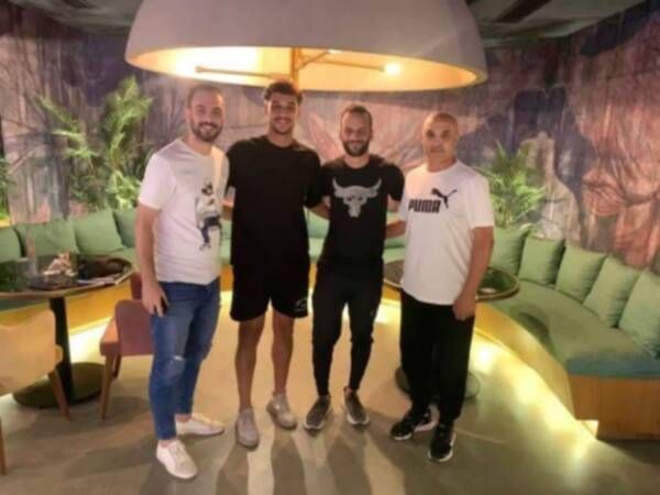 أمير مرتضى مع عبد الرحمن جودة