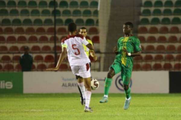 جانب من المباراة