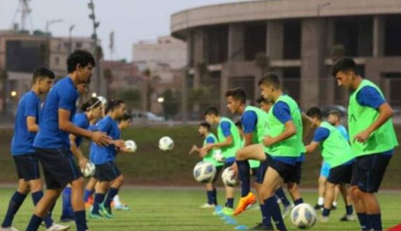 منتخب سوريا للناشئين "صور رسمية من اتحاد الكرة السوري"