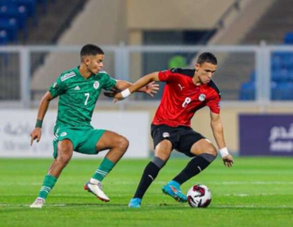 من اللقاء الأخير بين الفريقين في كأس العرب