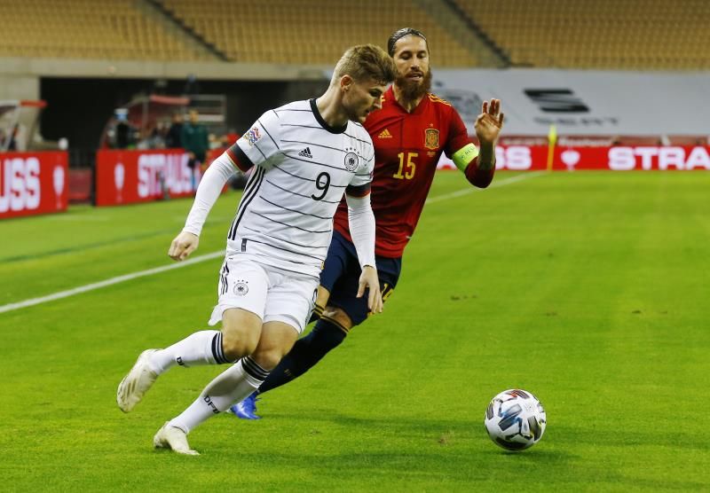 من لقاء سابق بين إسبانيا وألمانيا