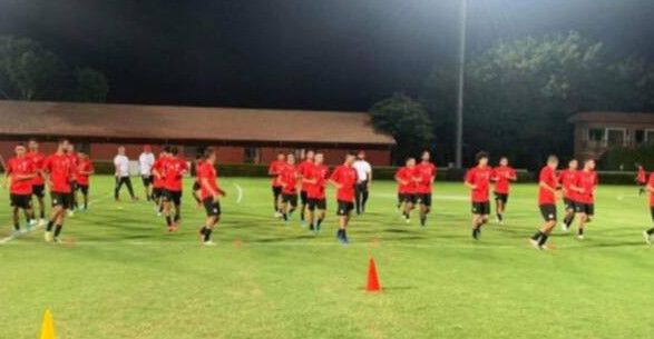 من مران الأولمبي المصري