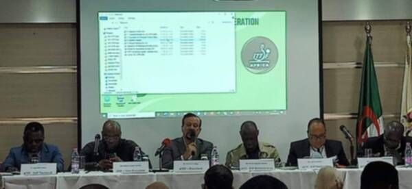 من اجتماع الجمعية العمومية للاتحاد الإفريقي لتنس الطاولة