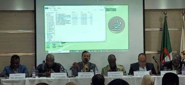 من اجتماع الجمعية العمومية للاتحاد الإفريقي لتنس الطاولة