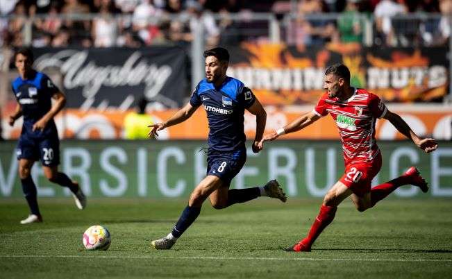 جانب من اللقاء (من حساب هيرتا برلين علي تويتر)