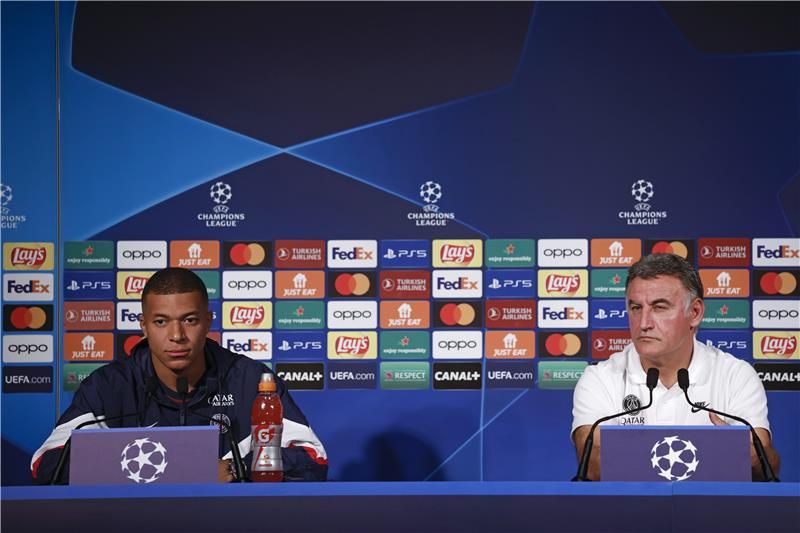 كيليان مبابي وكريستوف جالتيه