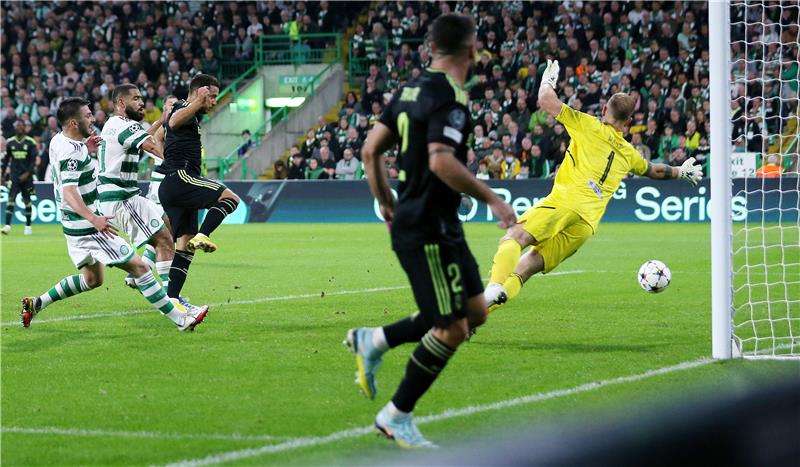 من مباراة ريال مدريد وسيلتيك