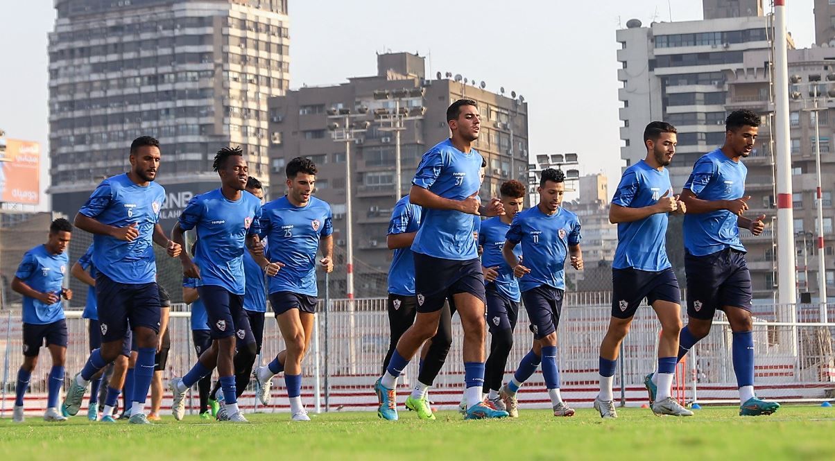 جانب من مران الزمالك