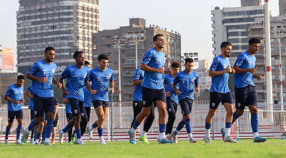 جانب من مران الزمالك