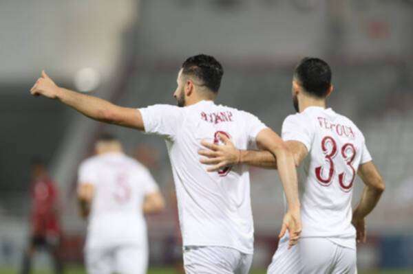 جانب من المباراة