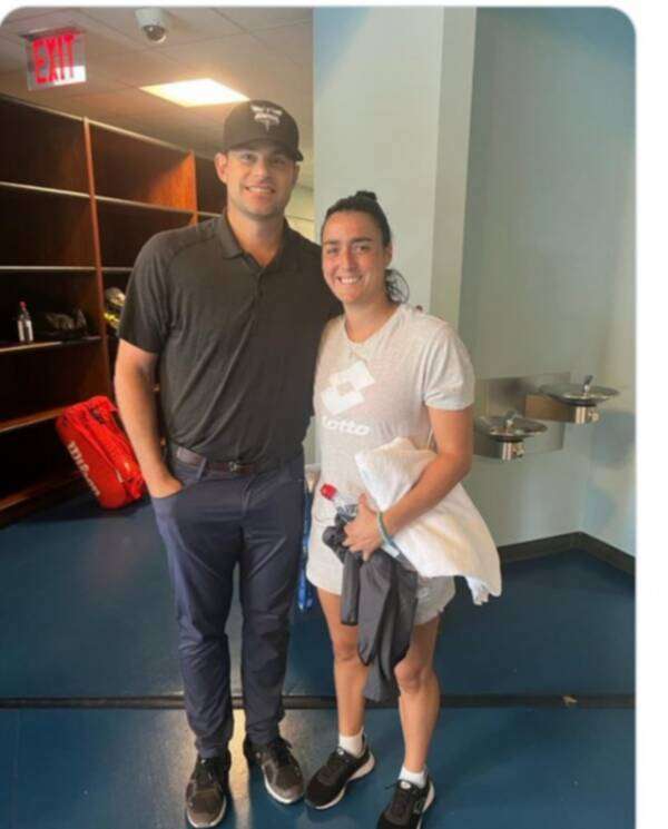 من لقاء أنس جابر بأندي روديك