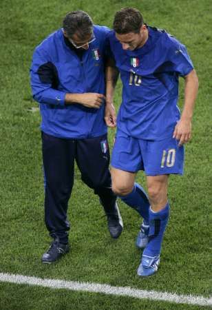 الاعب الأيطالى فرانشيسكو توتى 