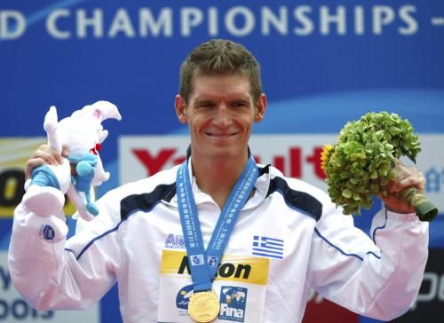  السباح اليوناني سبيروس جيانيوتيس